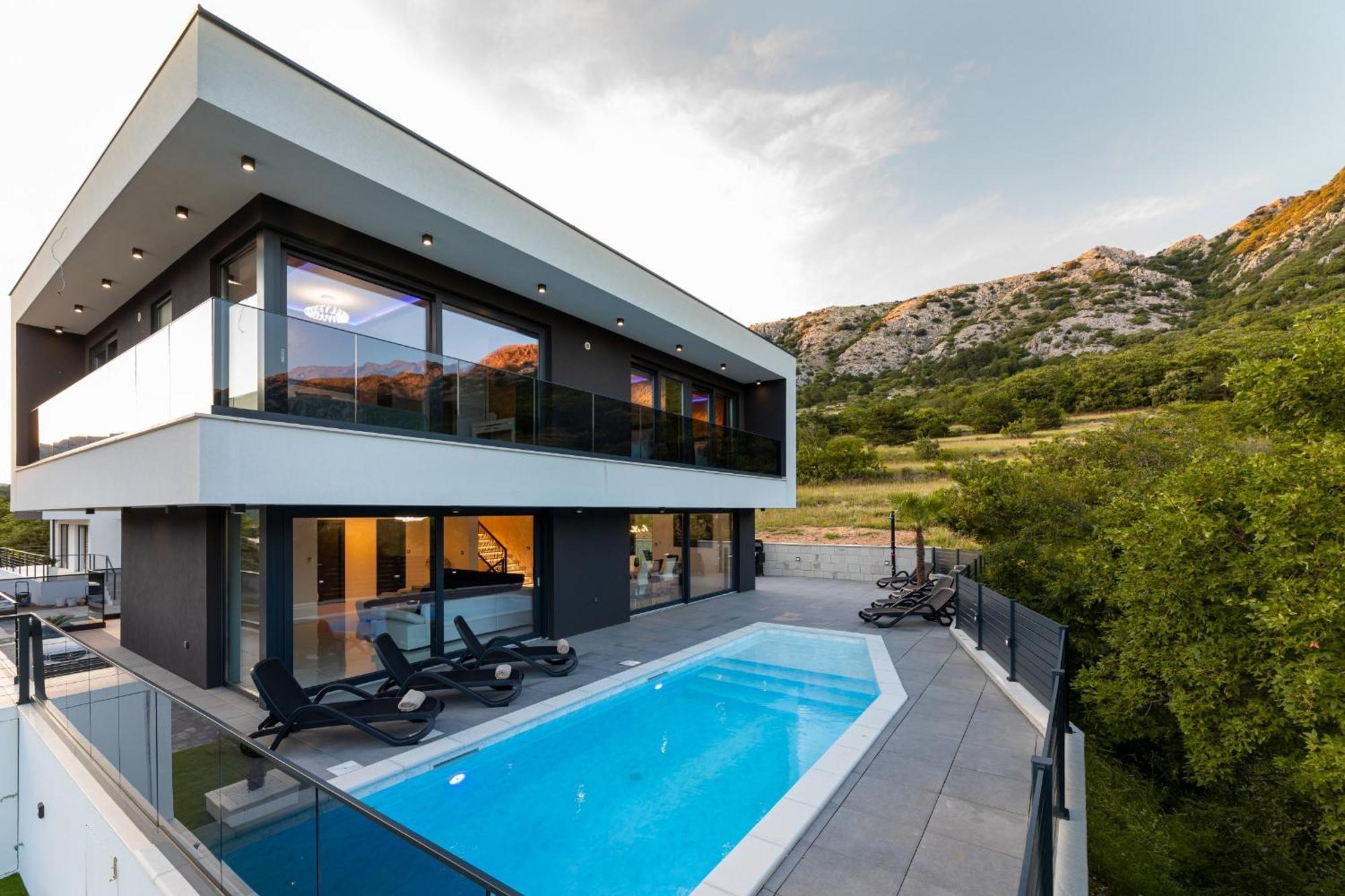 Villa Bellezza Draga Bascanska Exterior photo