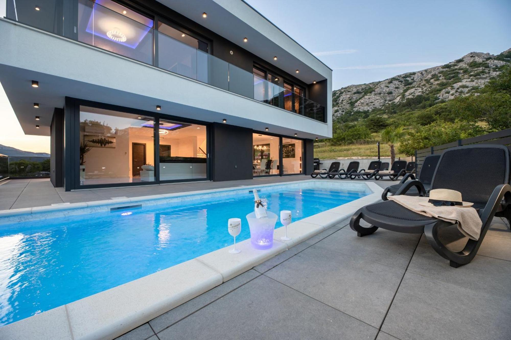 Villa Bellezza Draga Bascanska Exterior photo