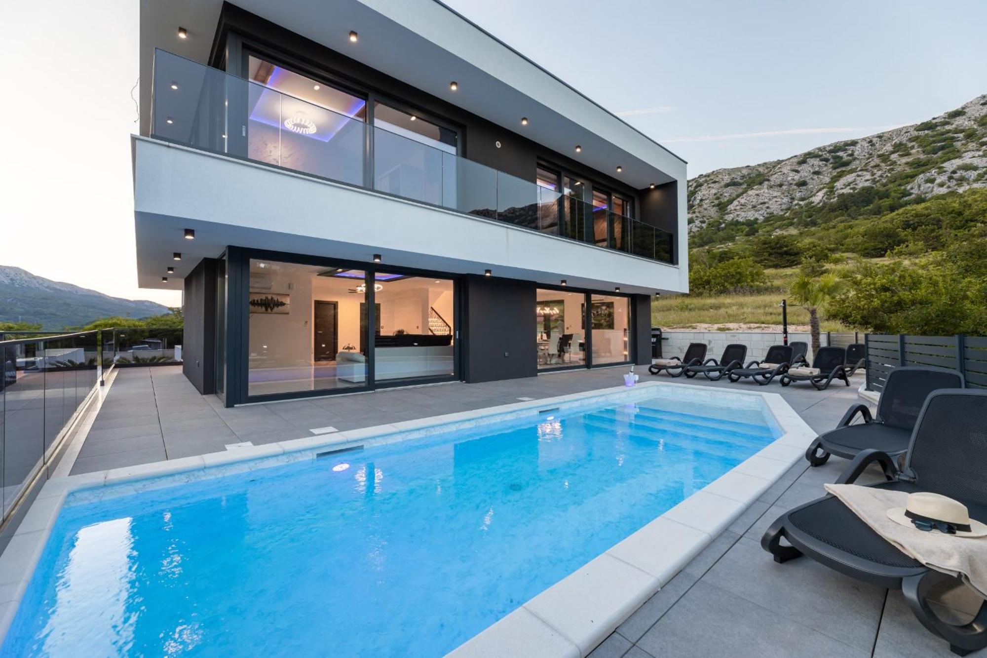 Villa Bellezza Draga Bascanska Exterior photo
